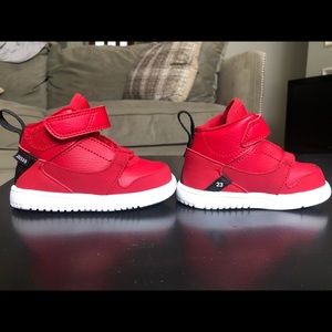 NBW: Air Jordan Toddler Sneaker Size 5 in Red